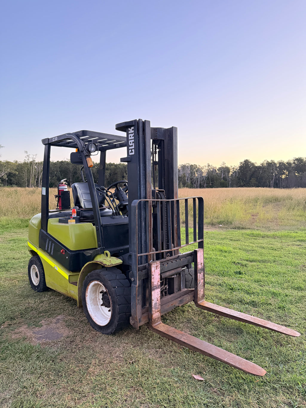 2012 Clark C30D 3t Diesel Forklift