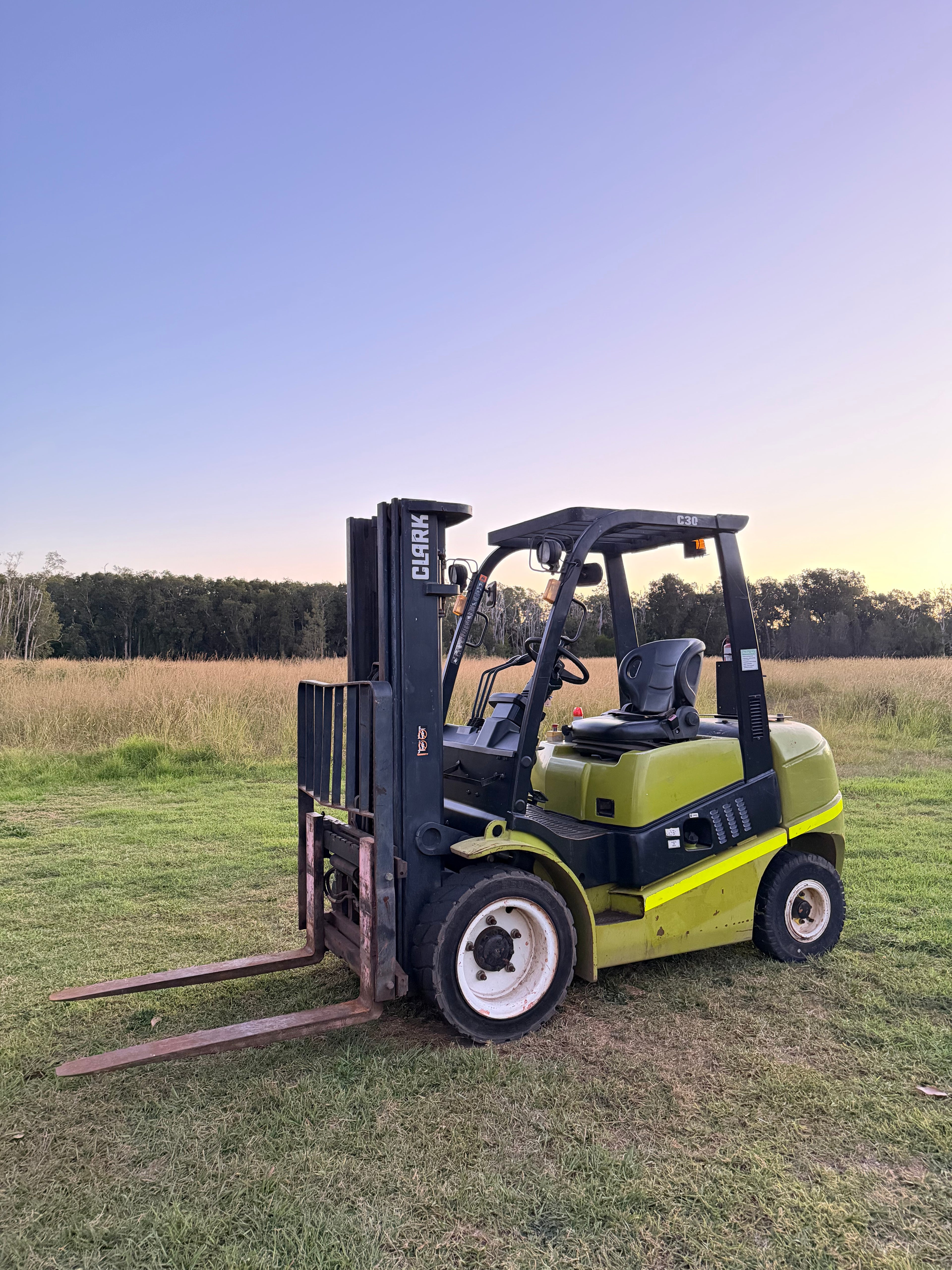 2012 Clark C30D 3t Diesel Forklift