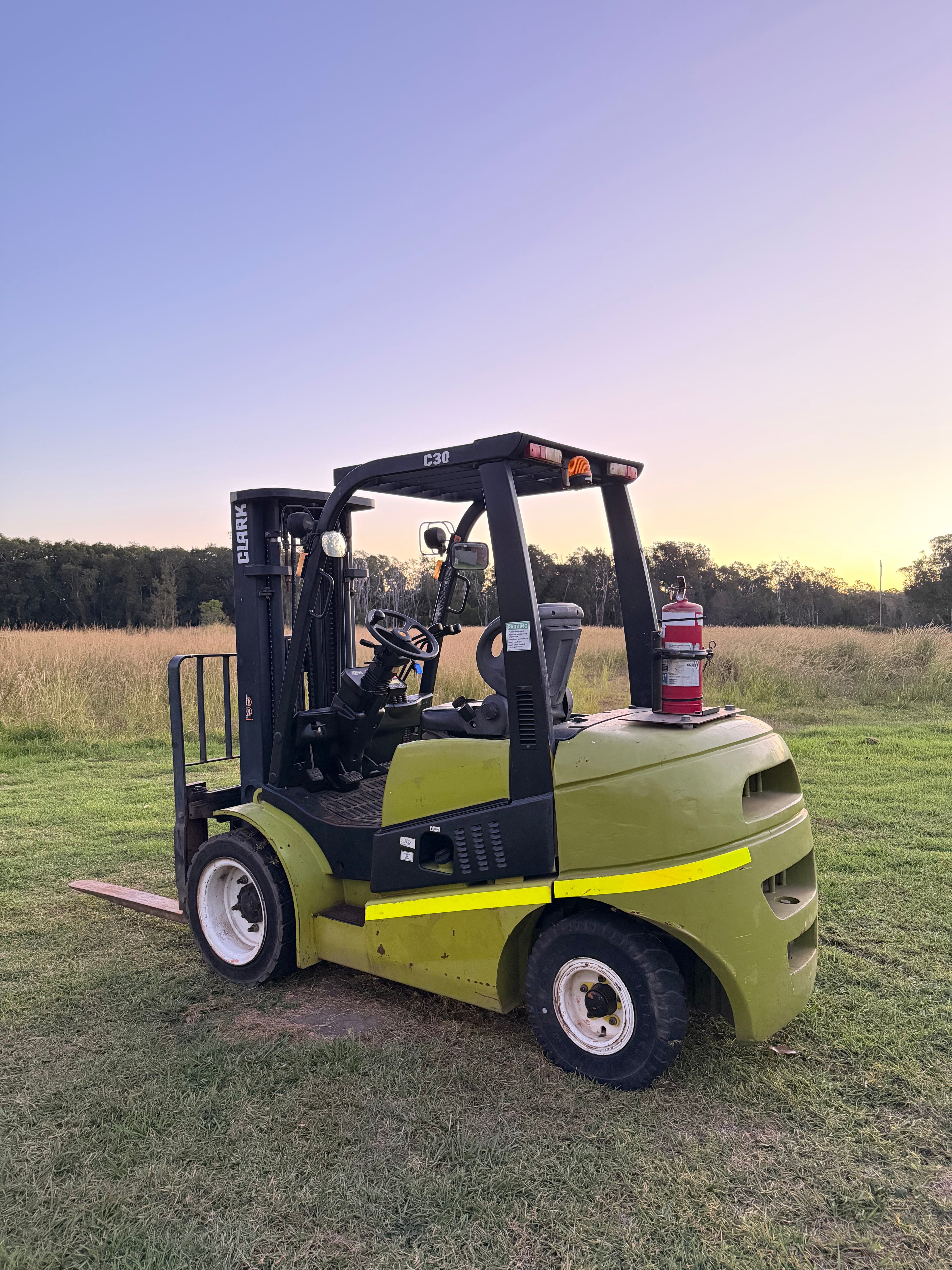 2012 Clark C30D 3t Diesel Forklift