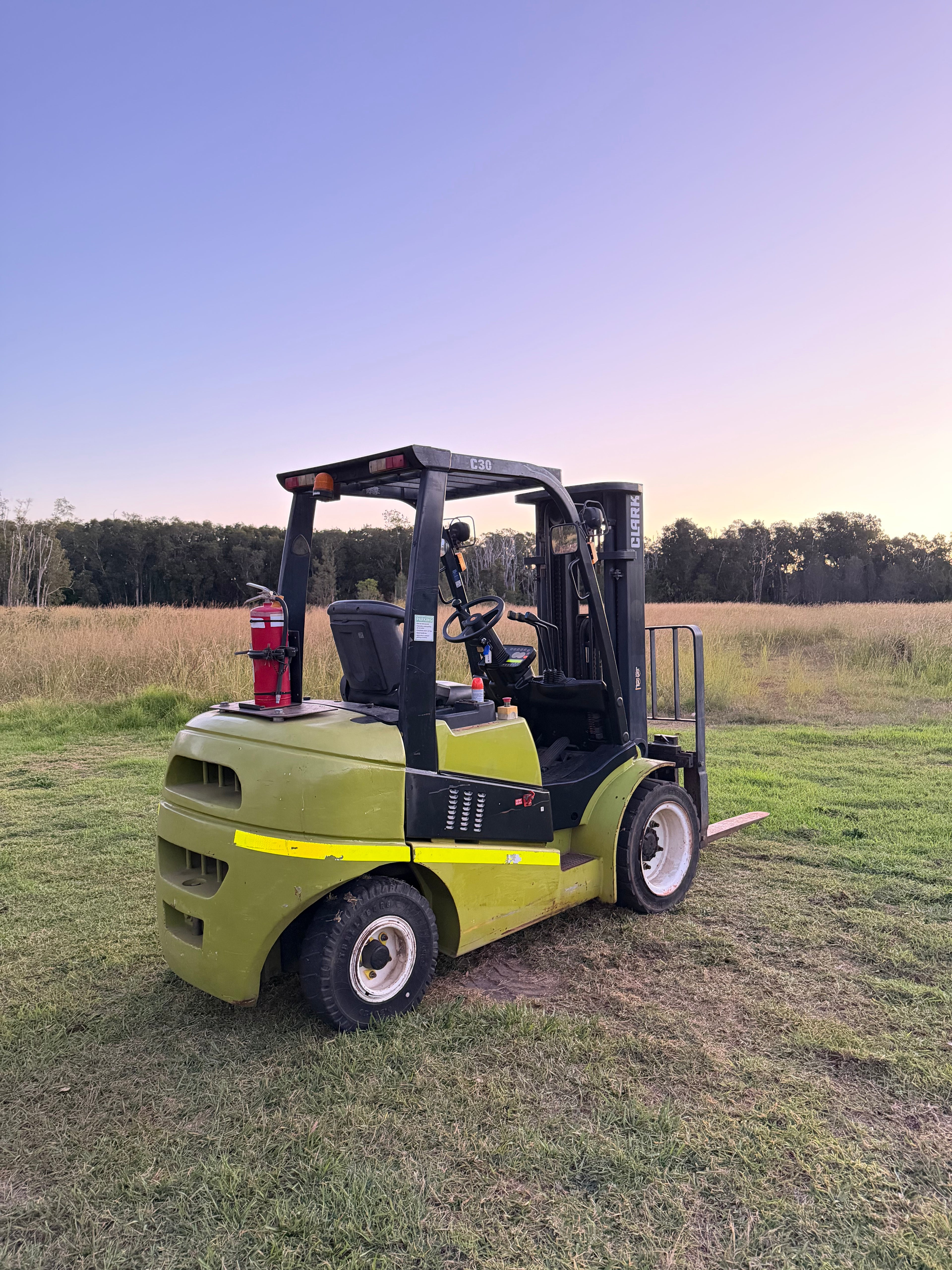2012 Clark C30D 3t Diesel Forklift