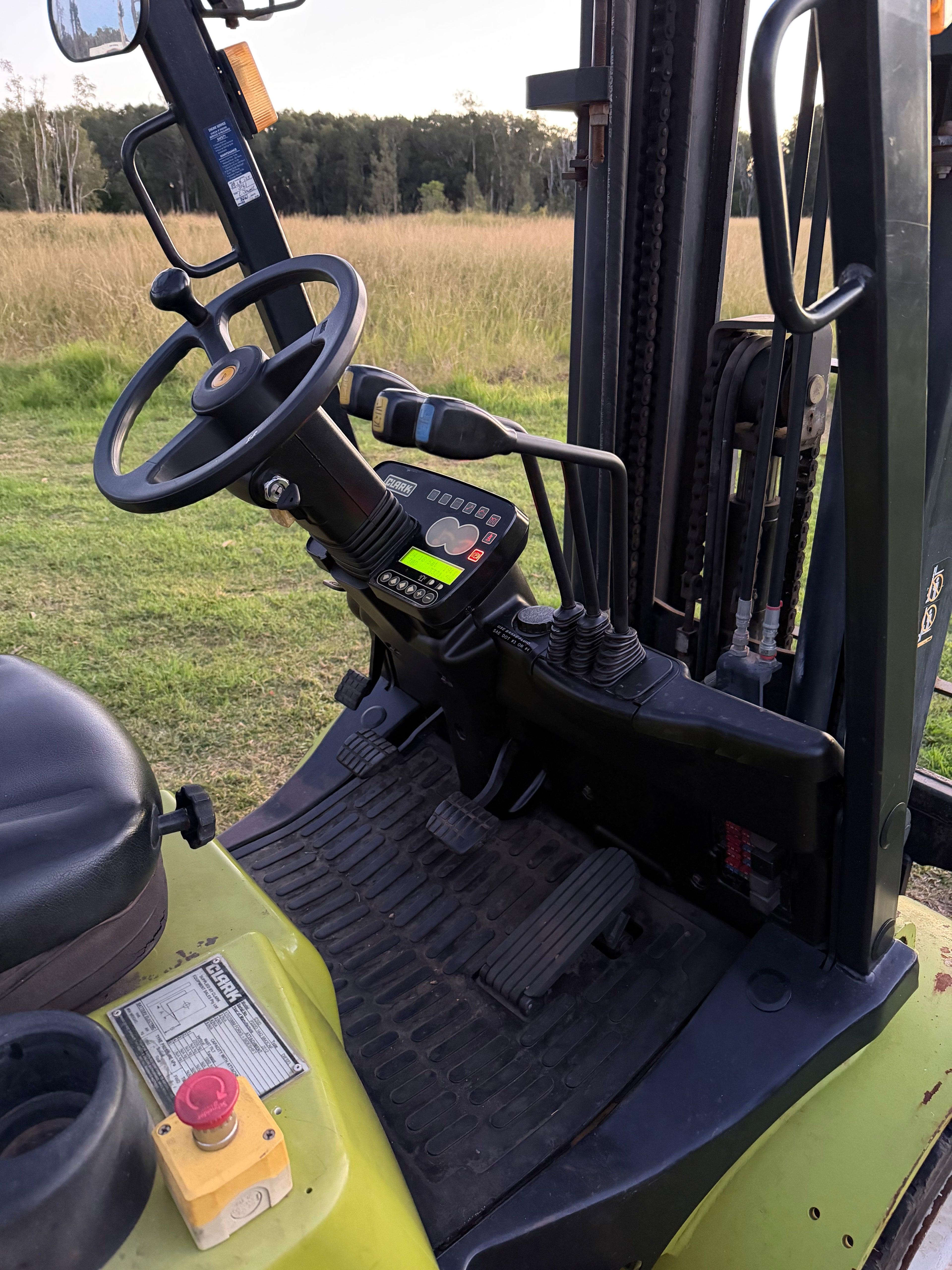 2012 Clark C30D 3t Diesel Forklift
