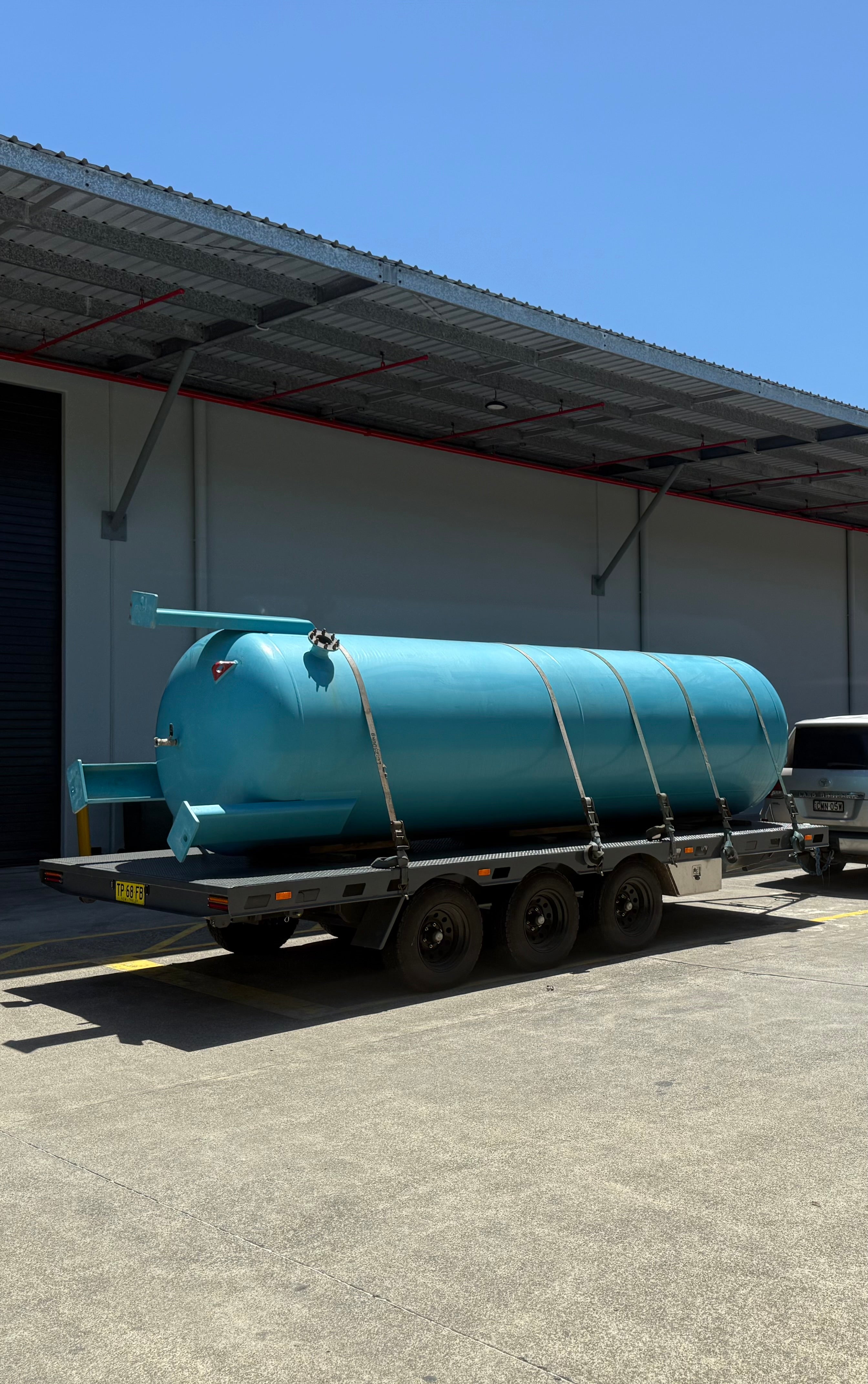 2026 CVHI Tri-axle Flat Top Trailer 4.5t ATM