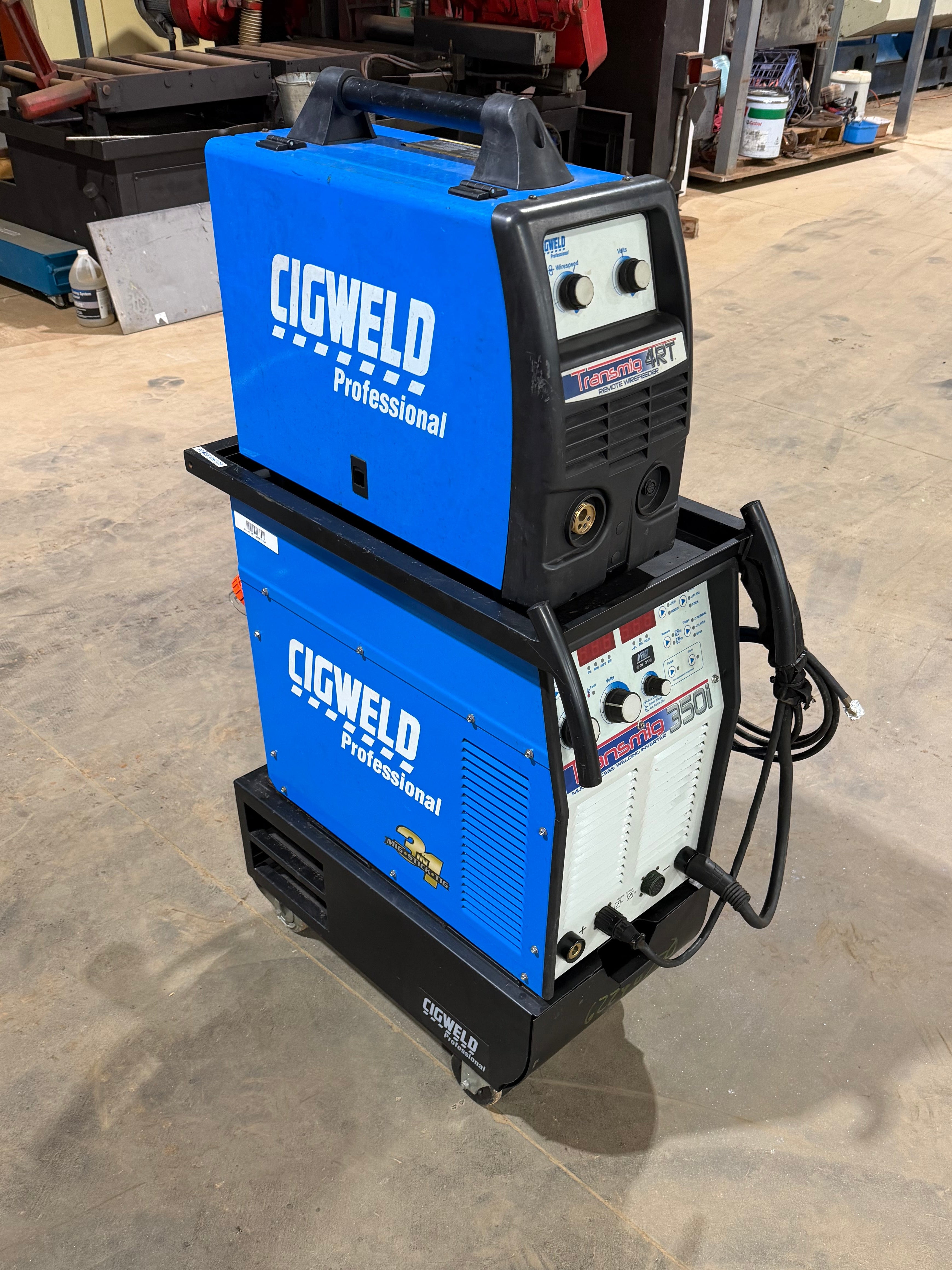 CIGWELD TRANSMIG 350i – 3‑Phase MIG / TIG / STICK Welder