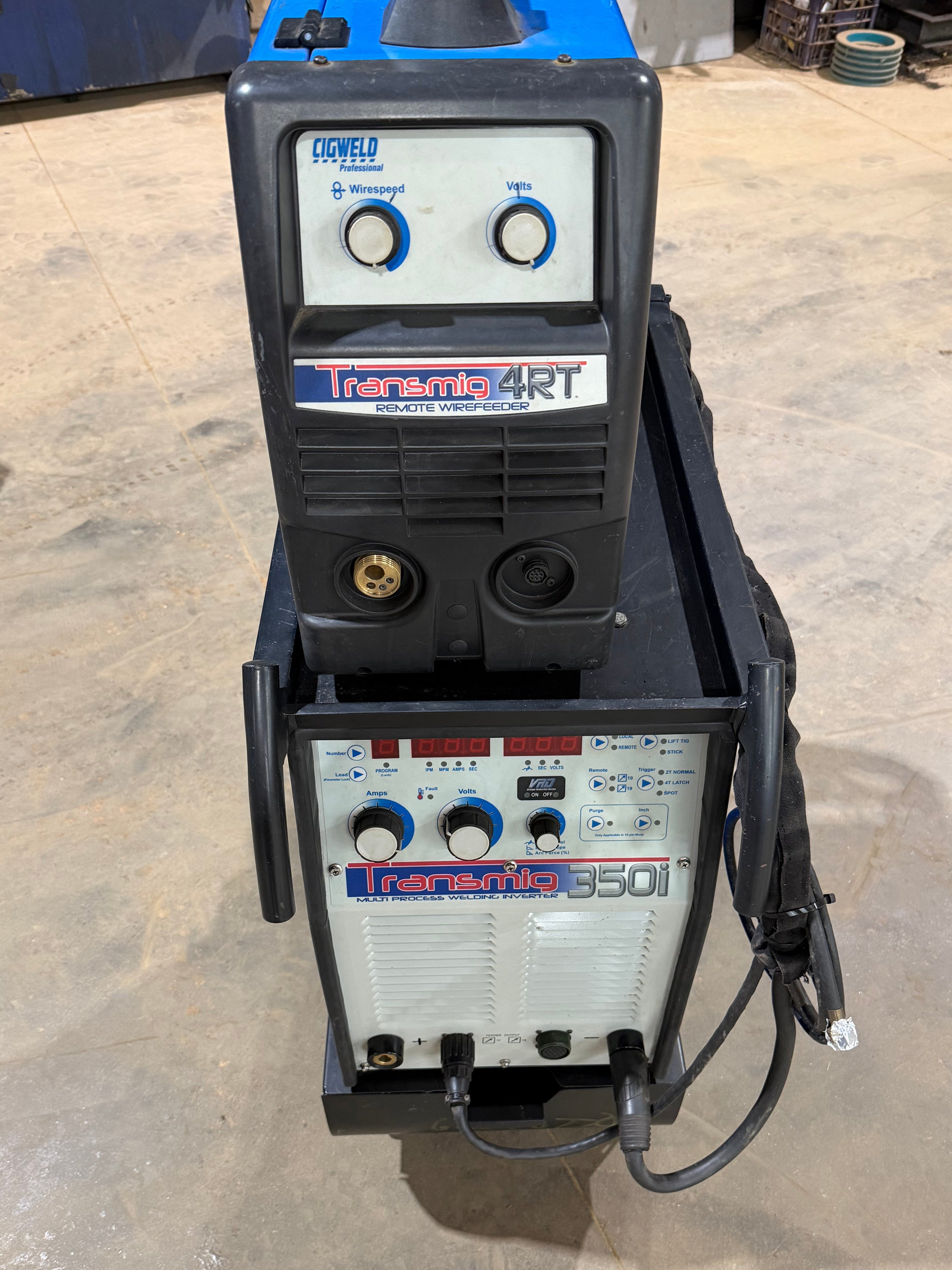 CIGWELD TRANSMIG 350i – 3‑Phase MIG / TIG / STICK Welder