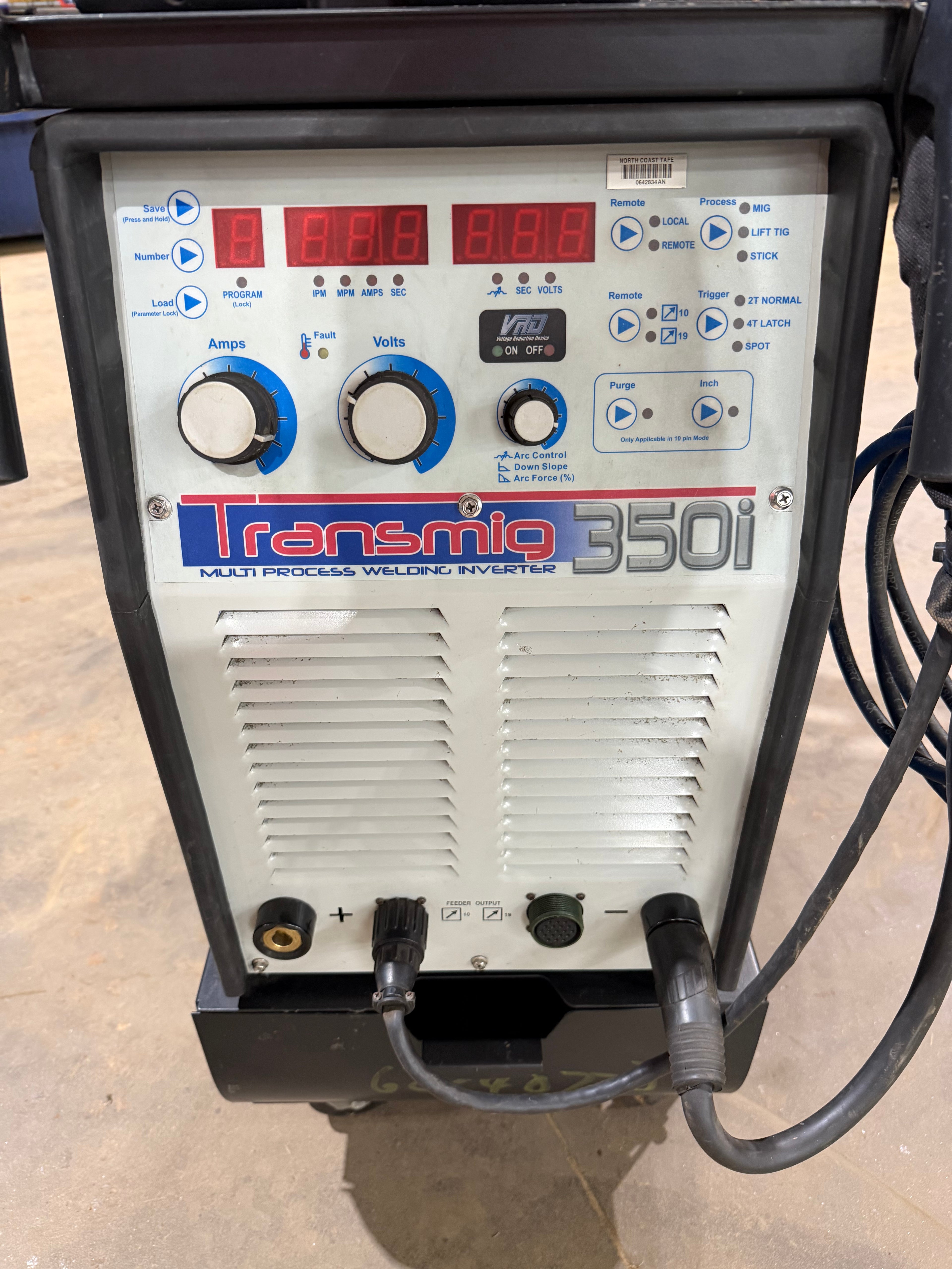 CIGWELD TRANSMIG 350i – 3‑Phase MIG / TIG / STICK Welder