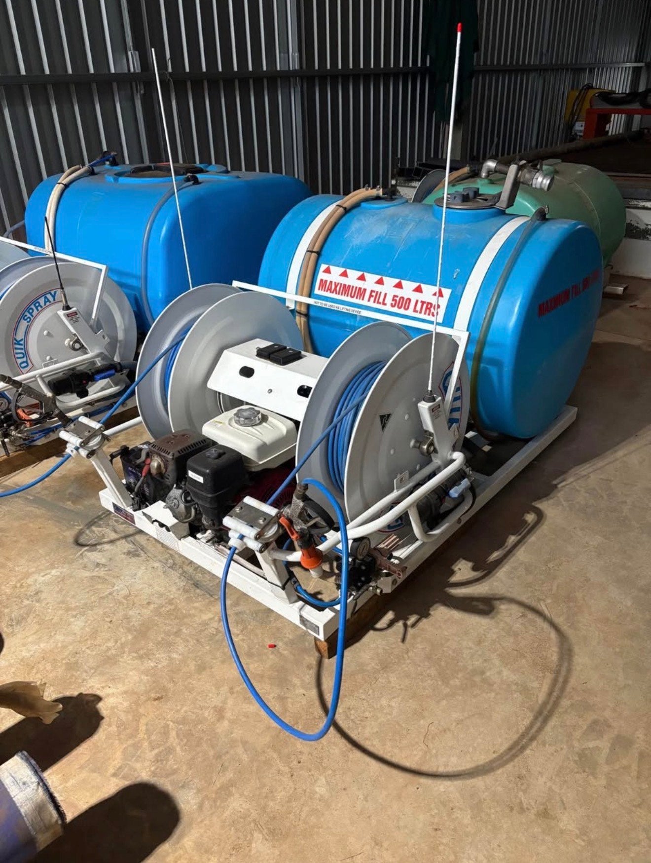 2020 Quikspray TBE9 Twin Reel 600L