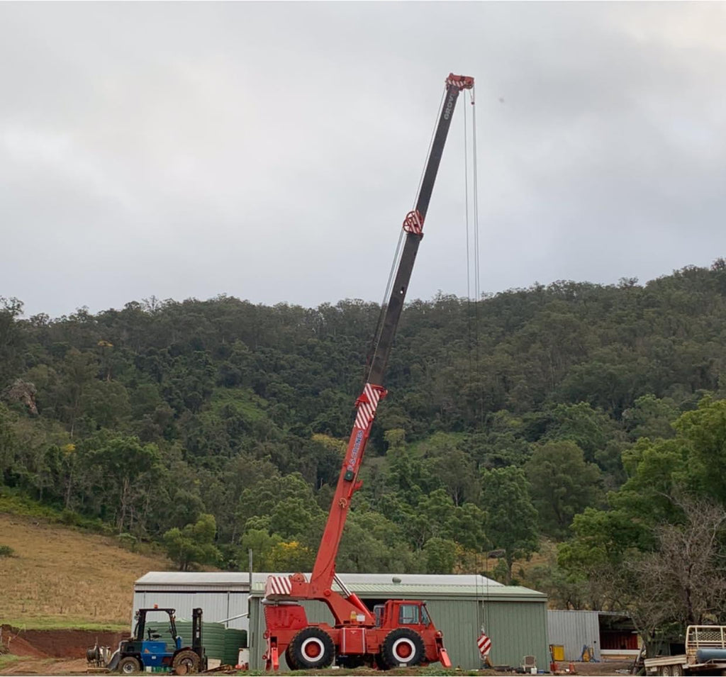 RT58D Grove Rough Terrain Crane