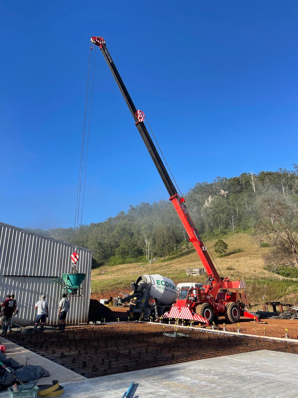 RT58D Grove Rough Terrain Crane