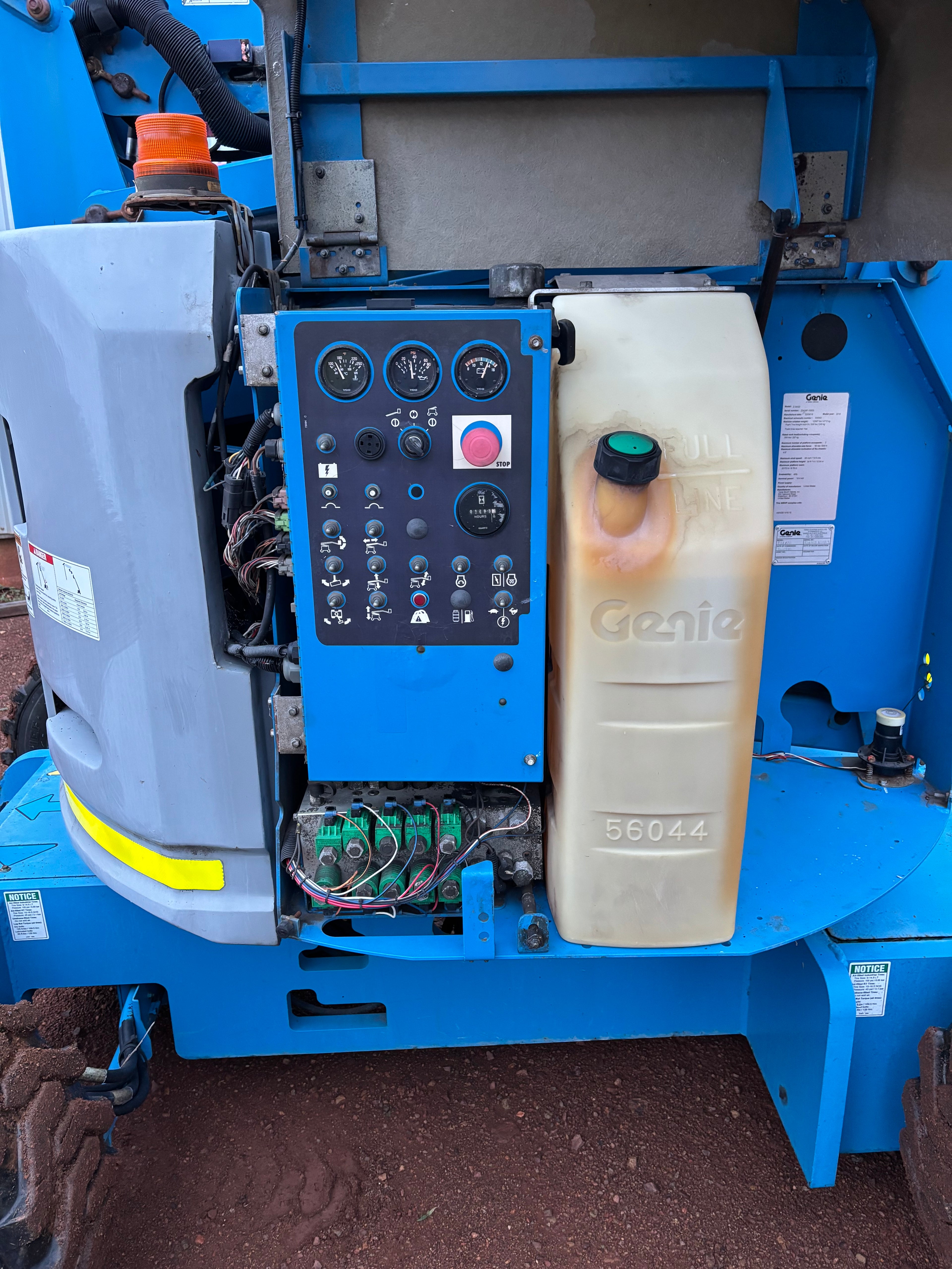 2016 Genie 4x4 EWP Z34/22 Diesel Knuckle Boom Lift