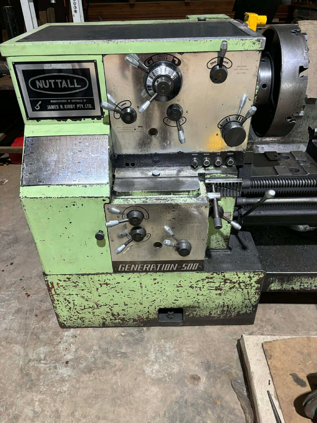 Nuttall Gap Bed Lathe