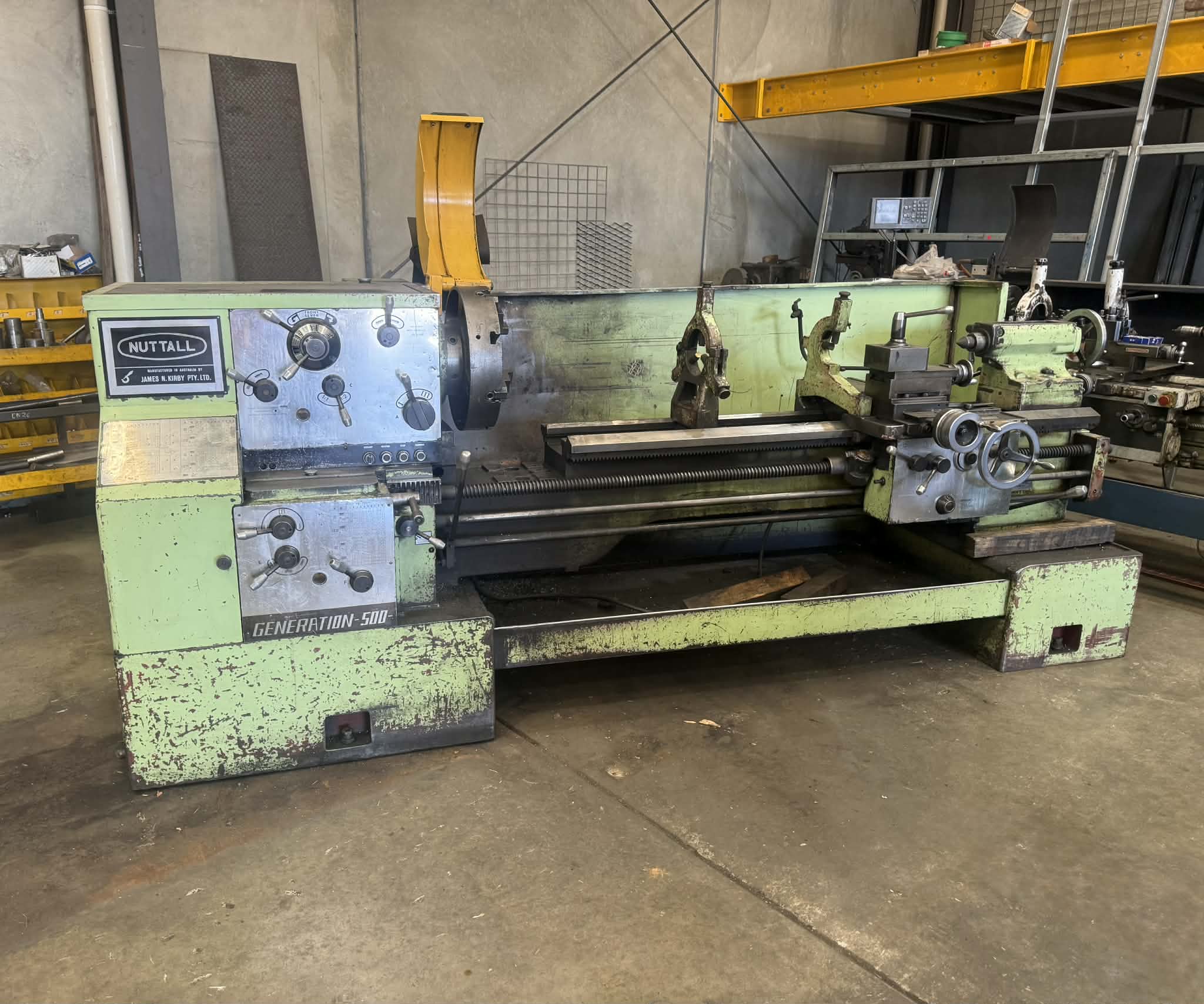 Nuttall Gap Bed Lathe